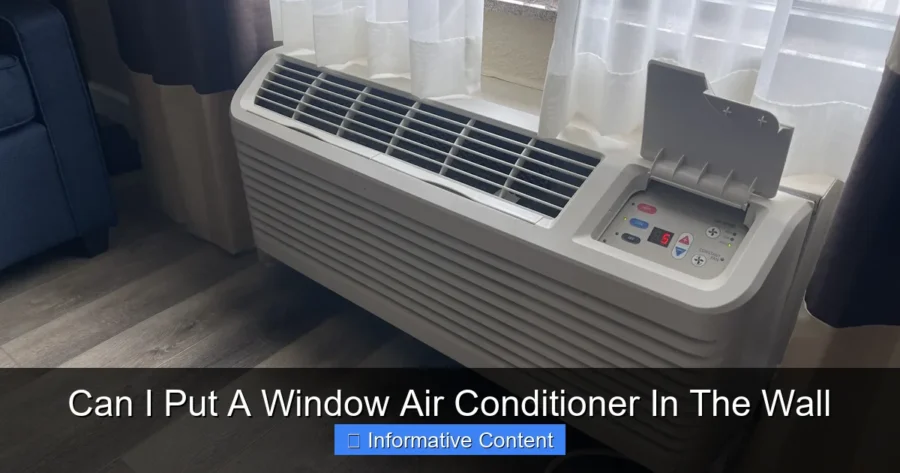 Can I Put A Window Air Conditioner In The Wall