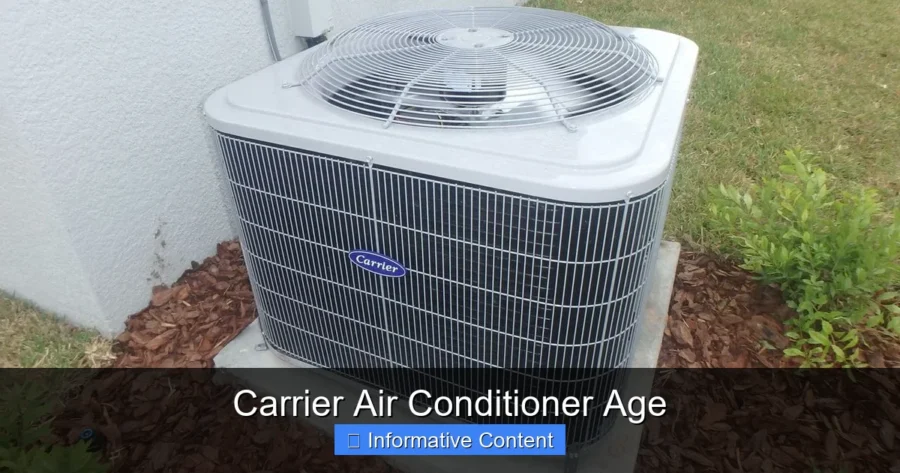 Carrier Air Conditioner Age