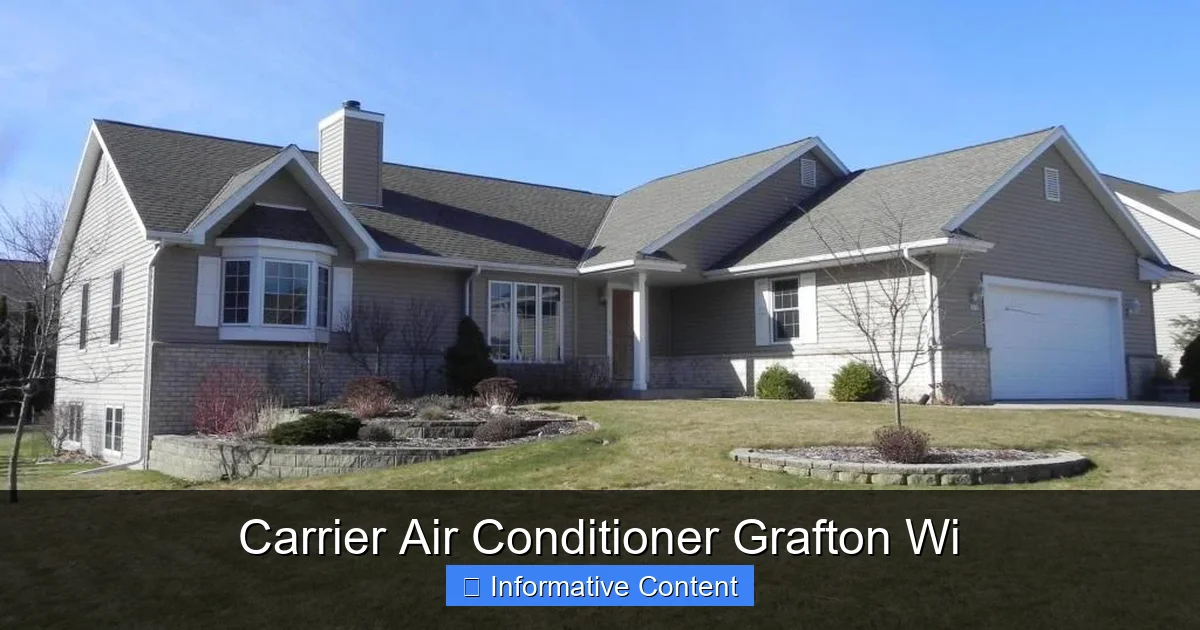 Carrier Air Conditioner Grafton Wi