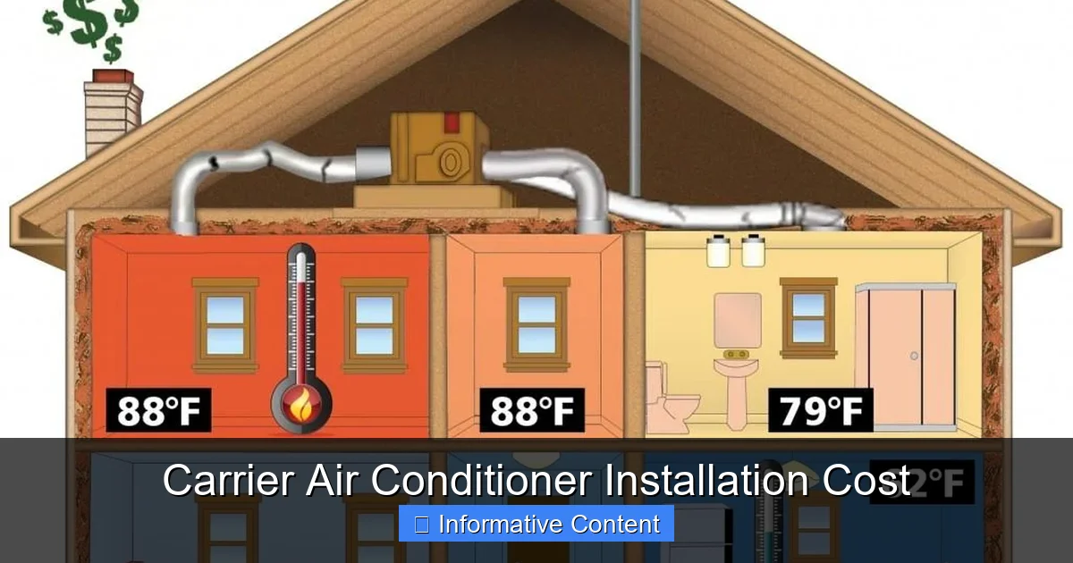 Carrier Air Conditioner Installation Cost