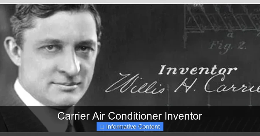 Carrier Air Conditioner Inventor