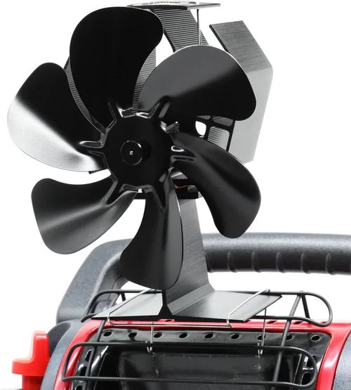 Wood Stove Fan Heat Powered, 6
