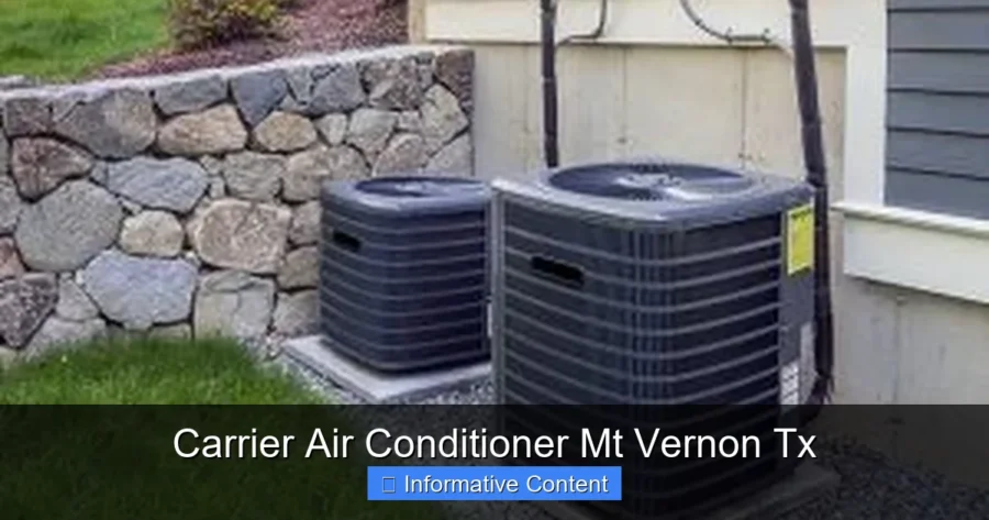 Carrier Air Conditioner Mt Vernon Tx