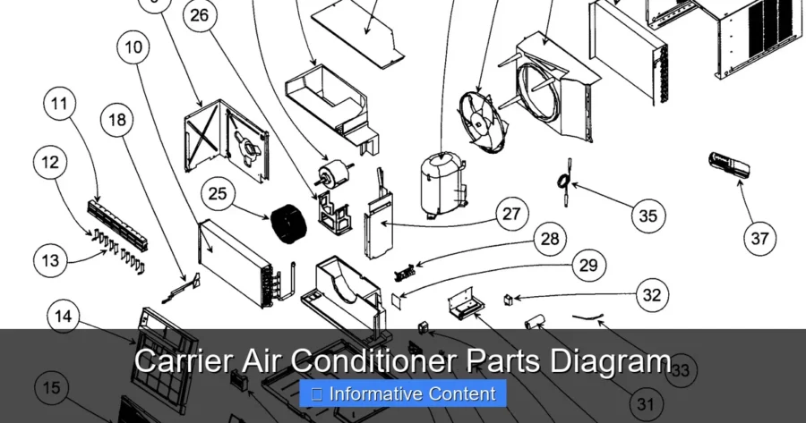 Carrier Air Conditioner Parts Diagram
