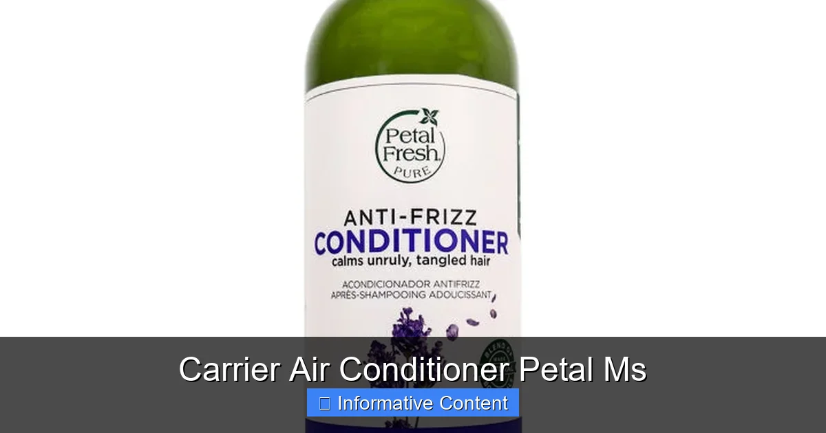 Carrier Air Conditioner Petal Ms