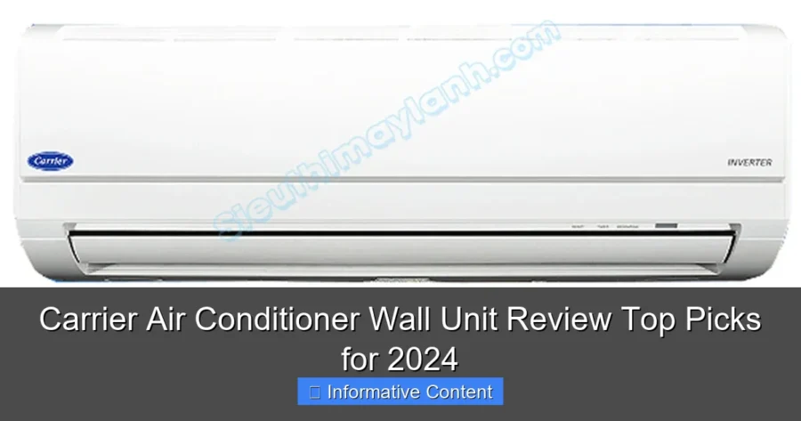 Carrier Air Conditioner Wall Unit Review Top Picks for 2024