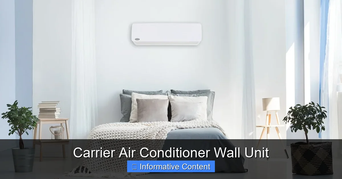 Carrier Air Conditioner Wall Unit