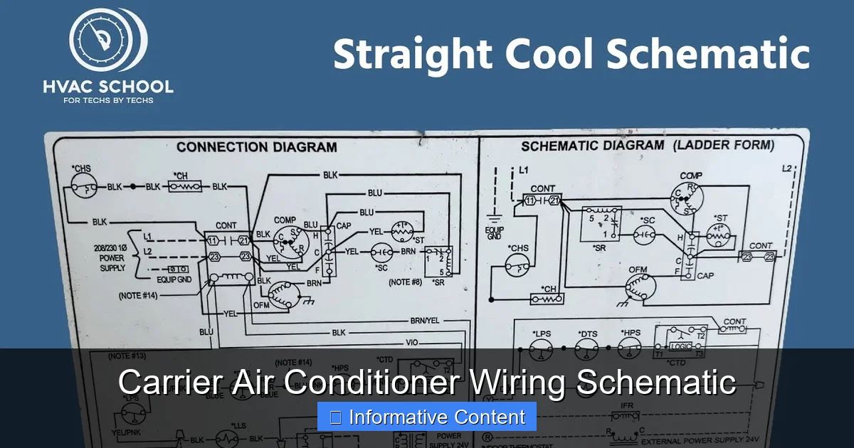 Carrier Air Conditioner Wiring Schematic