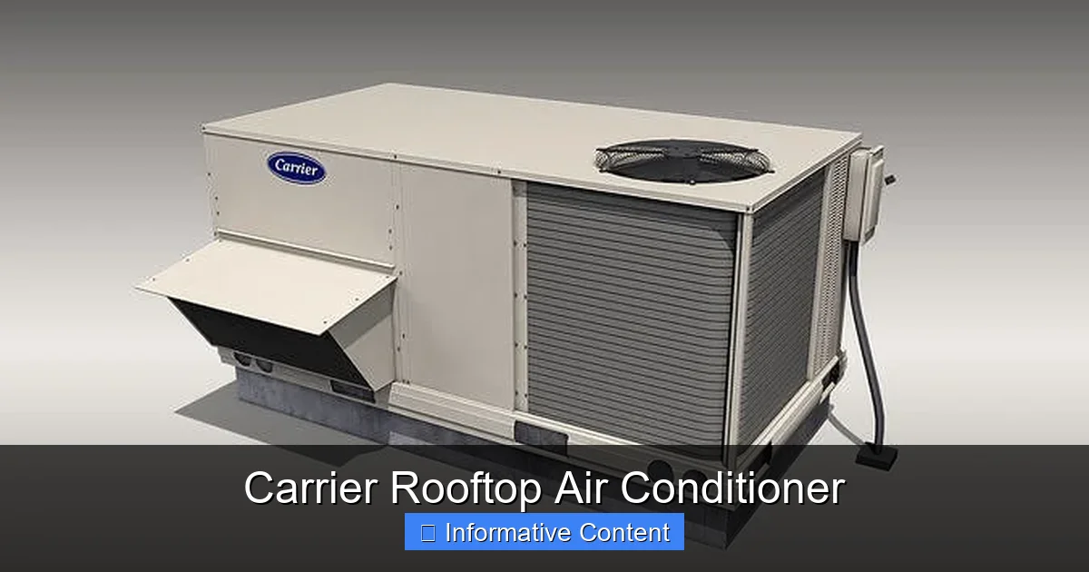 Carrier Rooftop Air Conditioner
