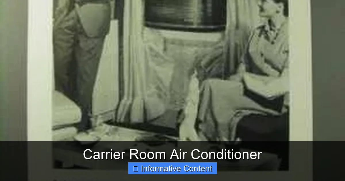 Carrier Room Air Conditioner
