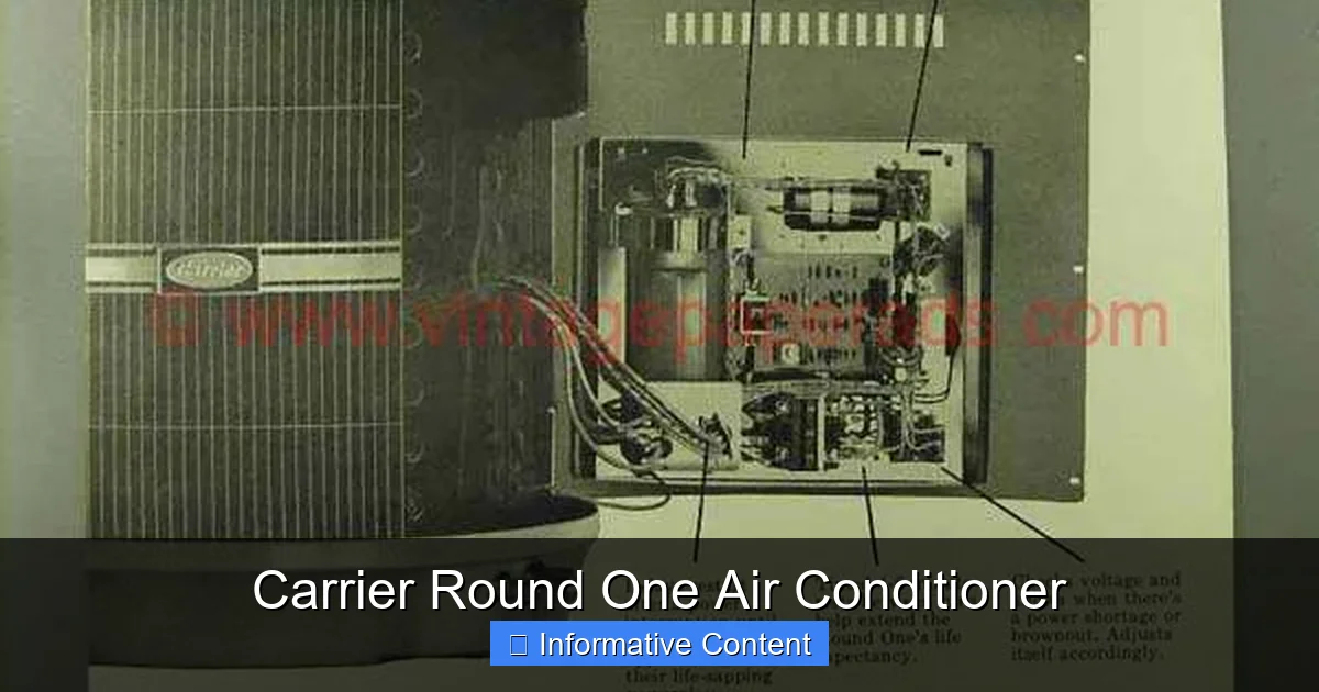 Carrier Round One Air Conditioner