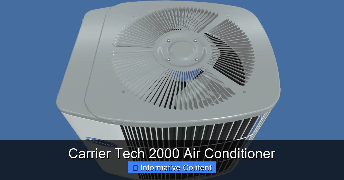 Carrier Tech 2000 Air Conditioner