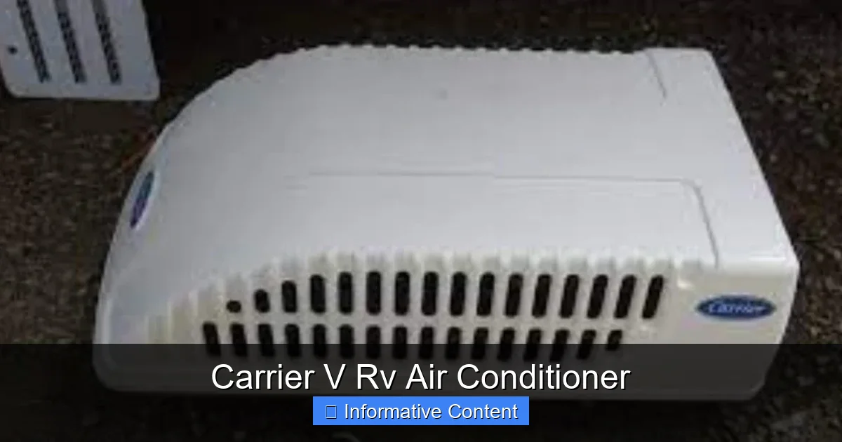 Carrier V Rv Air Conditioner