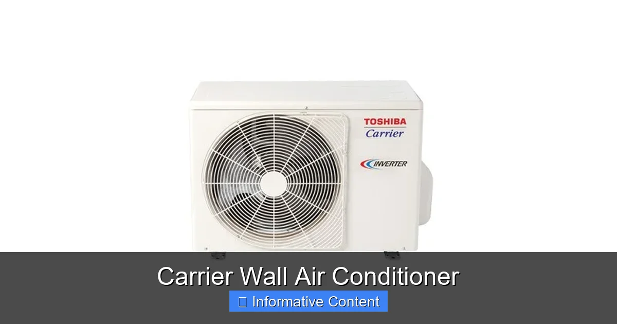 Carrier Wall Air Conditioner