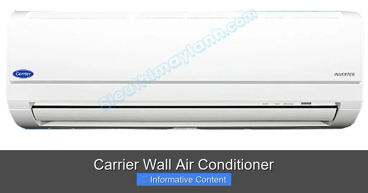 Carrier Wall Air Conditioner