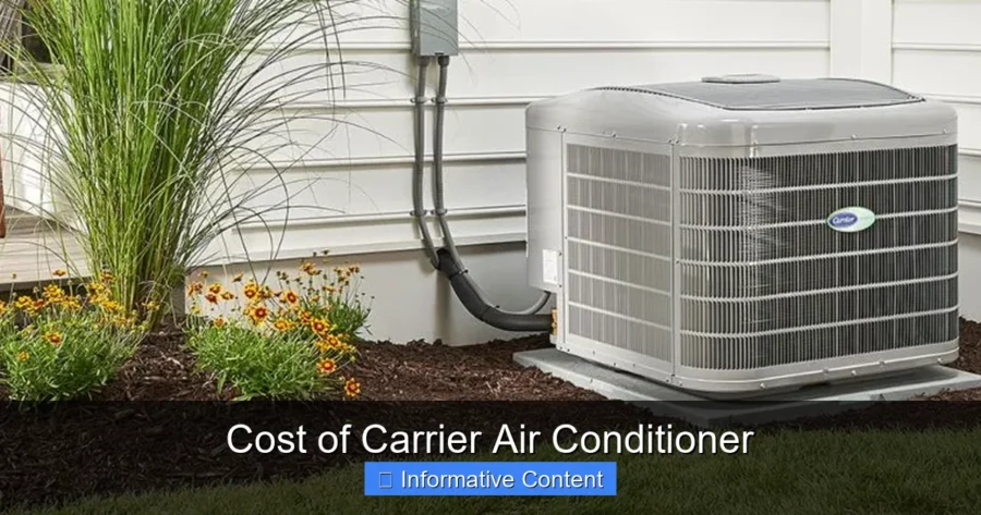 Cost of Carrier Air Conditioner