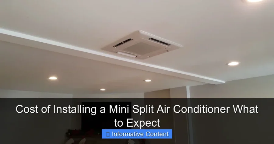 Cost of Installing a Mini Split Air Conditioner What to Expect