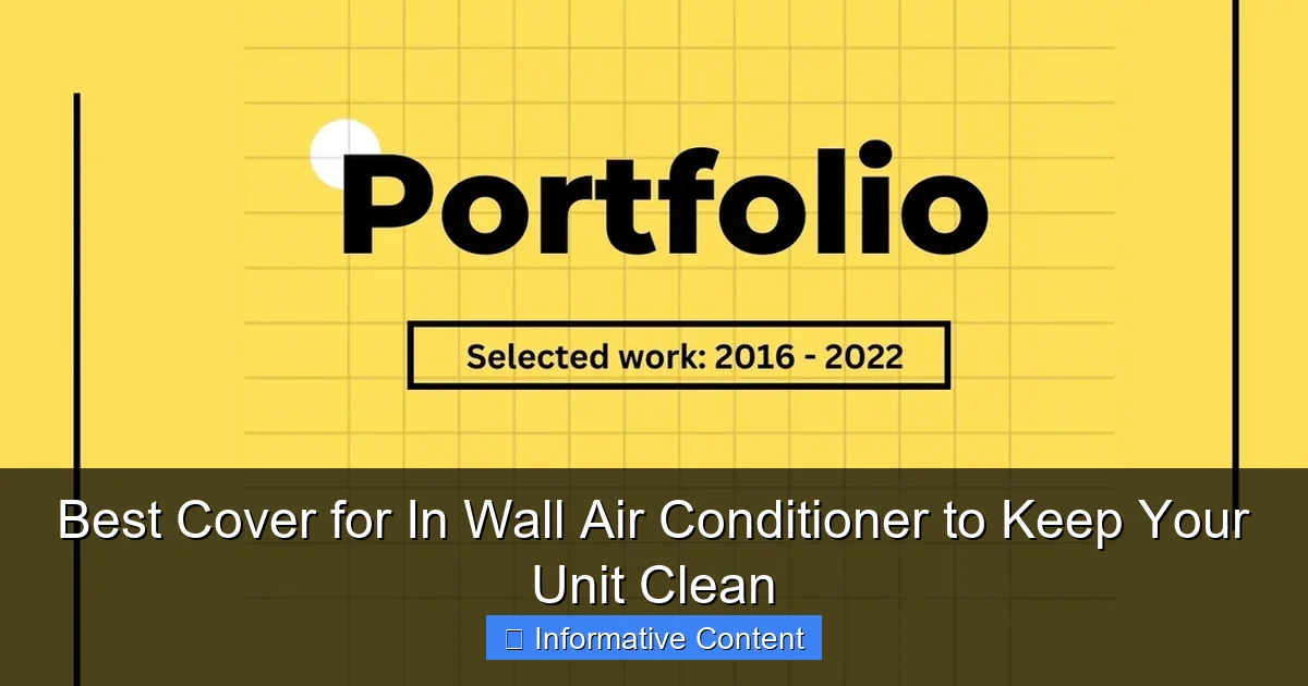 Best Cover for In Wall Air Conditioner to Keep Your Unit Clean