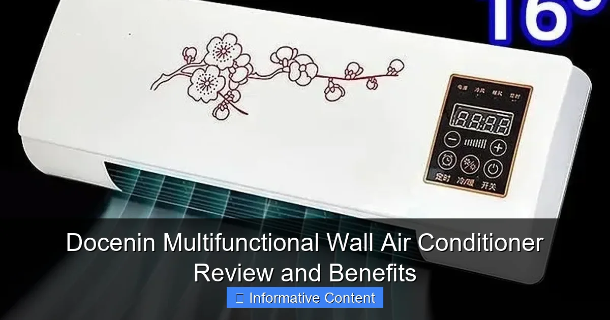 Docenin Multifunctional Wall Air Conditioner Review and Benefits