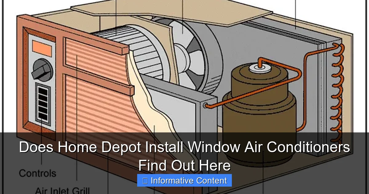 Does Home Depot Install Window Air Conditioners Find Out Here