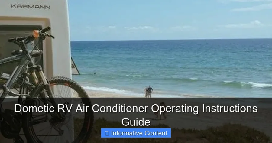 Dometic RV Air Conditioner Operating Instructions Guide