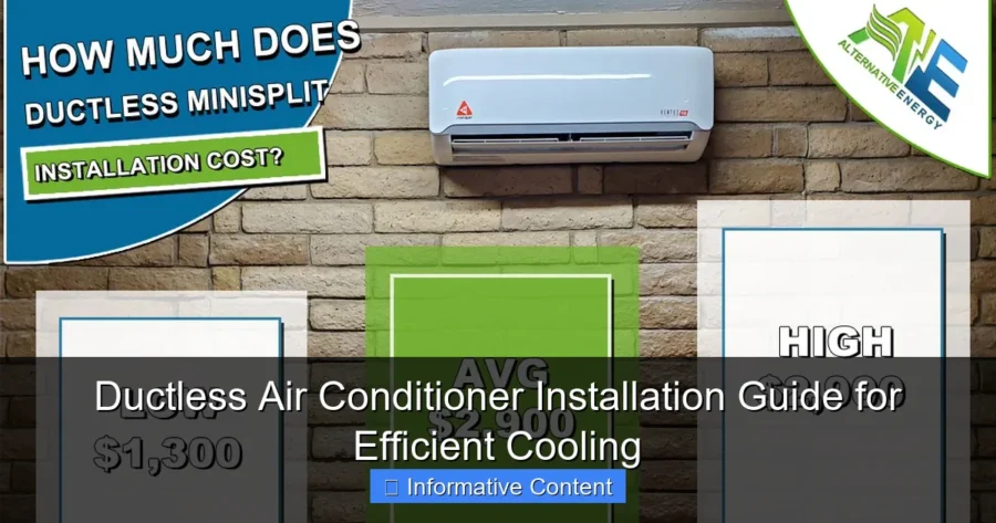 Ductless Air Conditioner Installation Guide for Efficient Cooling