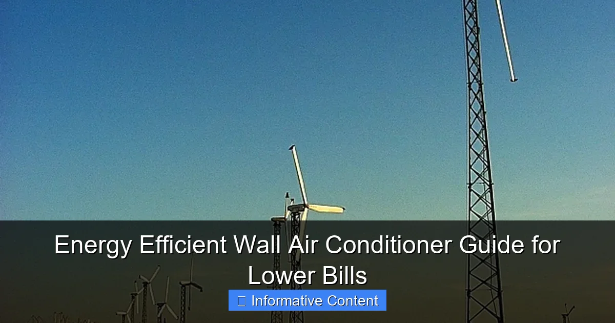 Energy Efficient Wall Air Conditioner Guide for Lower Bills