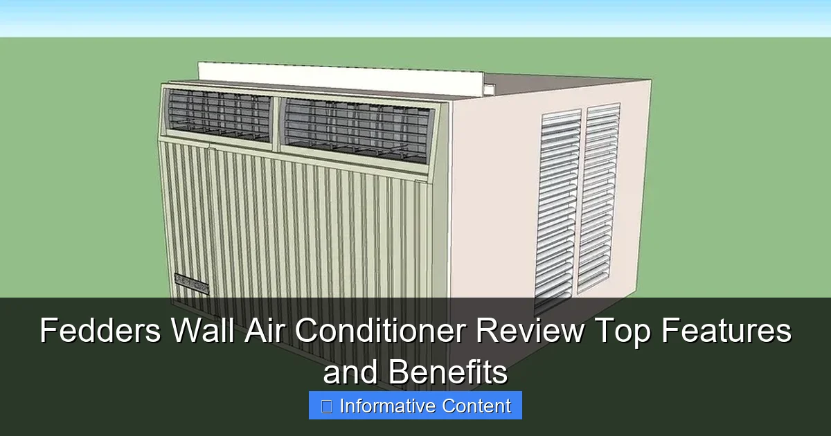 Fedders Wall Air Conditioner Review Top Features and Benefits
