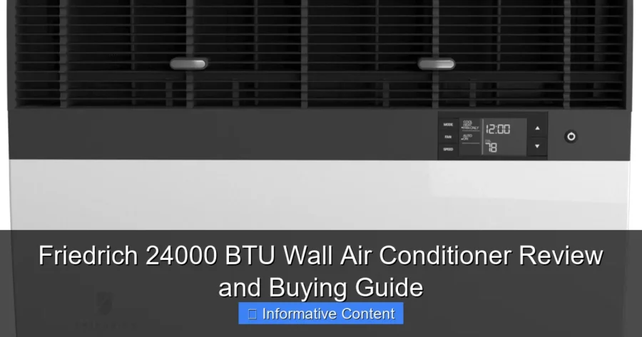 Friedrich 24000 BTU Wall Air Conditioner Review and Buying Guide