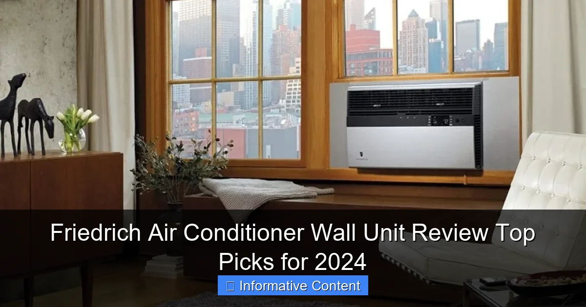 Friedrich Air Conditioner Wall Unit Review Top Picks for 2024