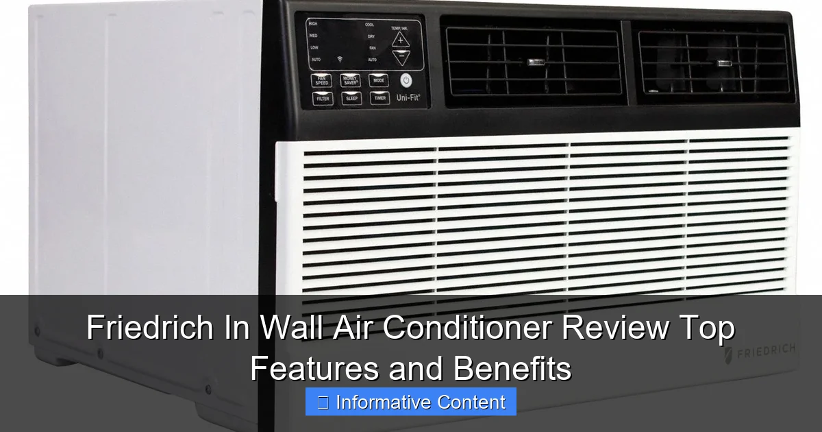 Friedrich In Wall Air Conditioner Review Top Features and Benefits
