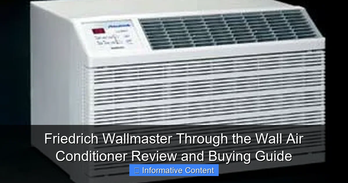 Friedrich Wallmaster Through the Wall Air Conditioner Review and Buying Guide