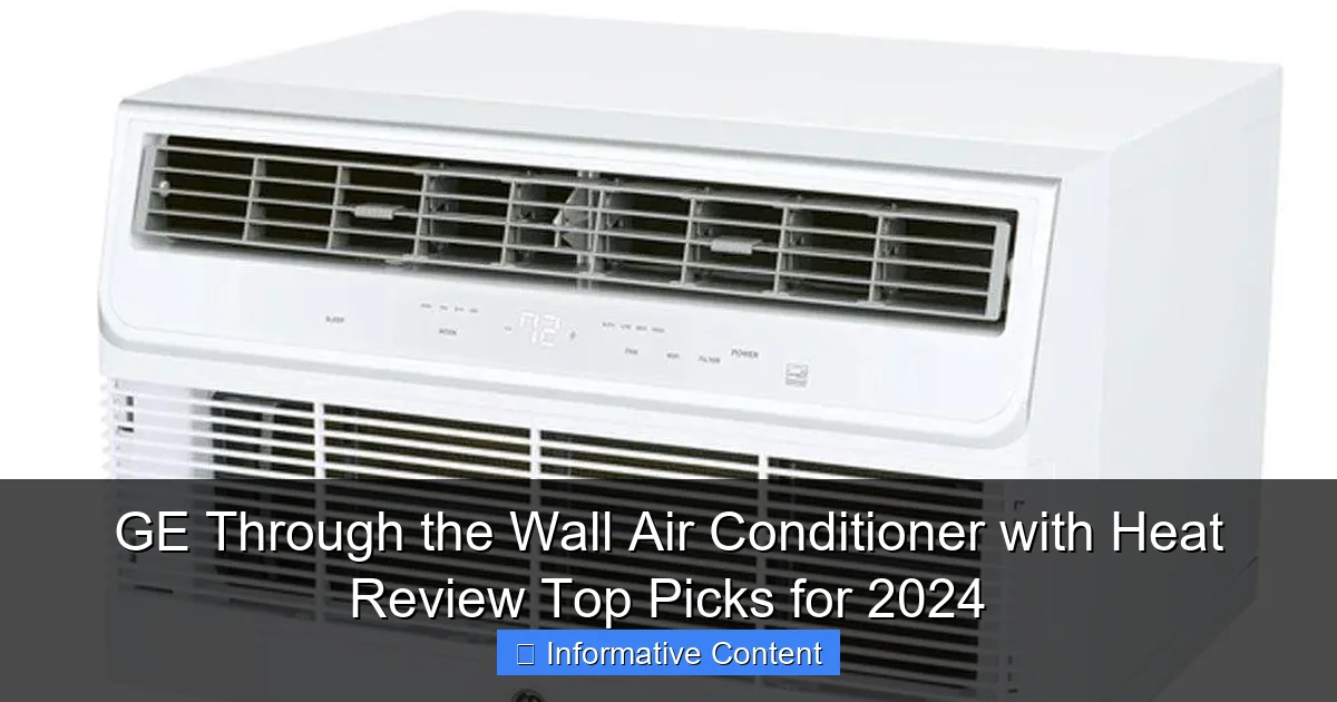 GE Through the Wall Air Conditioner with Heat Review Top Picks for 2024