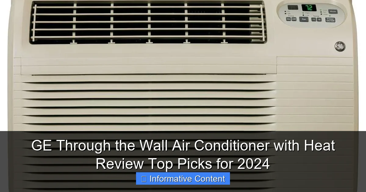 GE Through the Wall Air Conditioner with Heat Review Top Picks for 2024