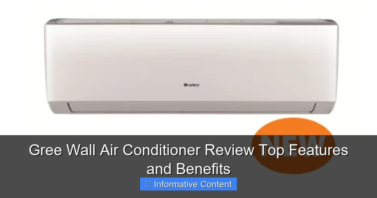 Gree Wall Air Conditioner Review Top Features and Benefits