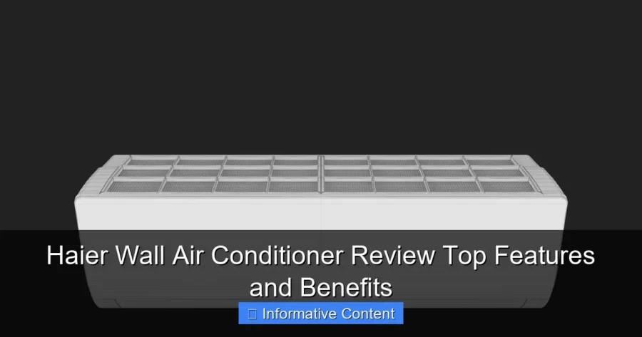 Haier Wall Air Conditioner Review Top Features and Benefits