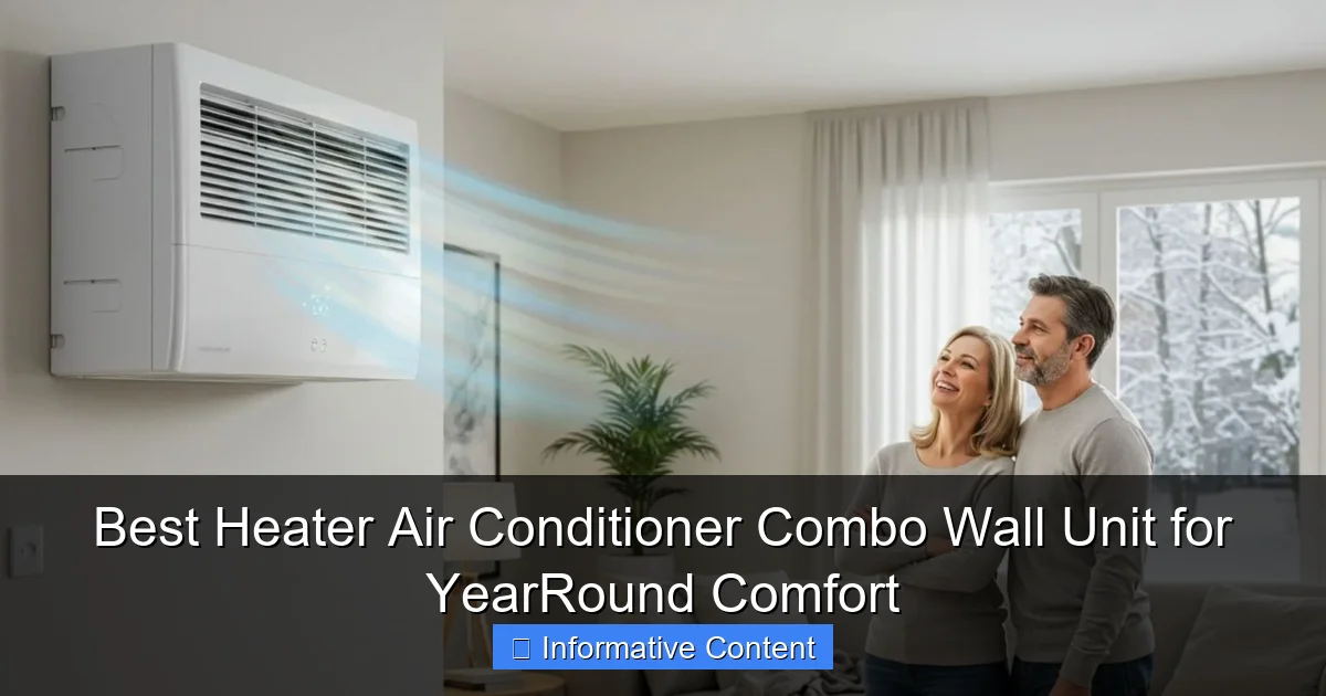 Best Heater Air Conditioner Combo Wall Unit for YearRound Comfort