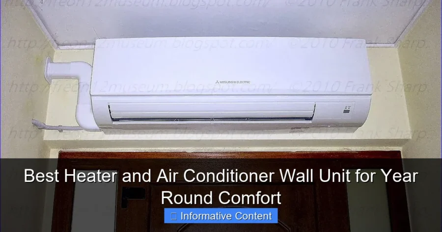 Best Heater and Air Conditioner Wall Unit for Year Round Comfort