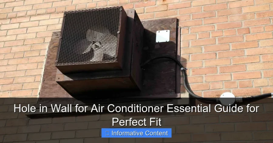 Hole in Wall for Air Conditioner Essential Guide for Perfect Fit