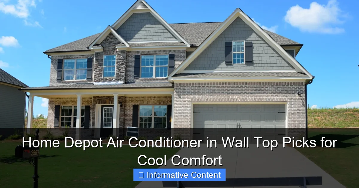 Home Depot Air Conditioner in Wall Top Picks for Cool Comfort