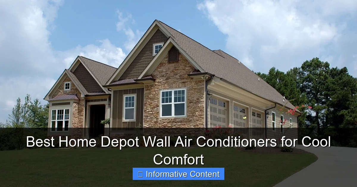 Best Home Depot Wall Air Conditioners for Cool Comfort