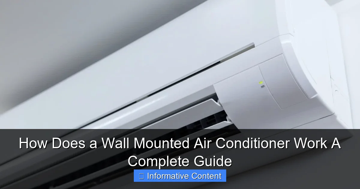 How Does a Wall Mounted Air Conditioner Work A Complete Guide