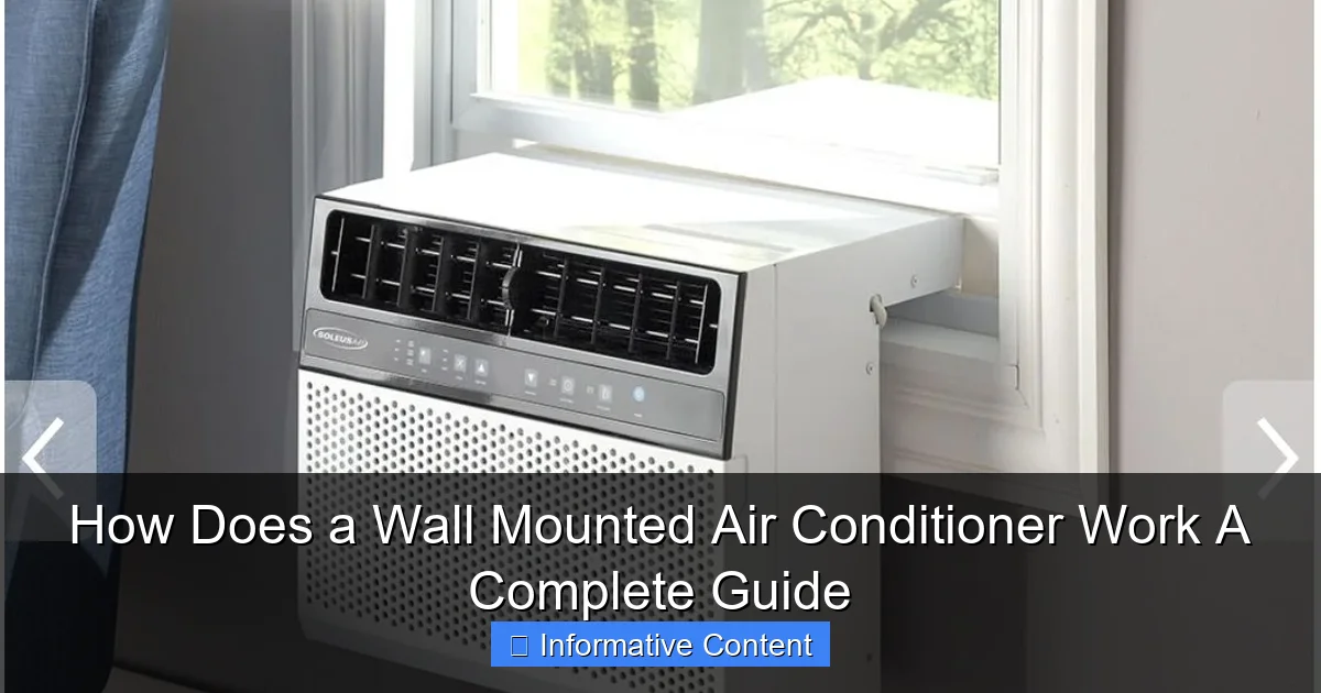 How Does a Wall Mounted Air Conditioner Work A Complete Guide