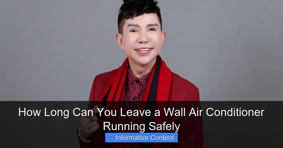 How Long Can You Leave a Wall Air Conditioner Running Safely