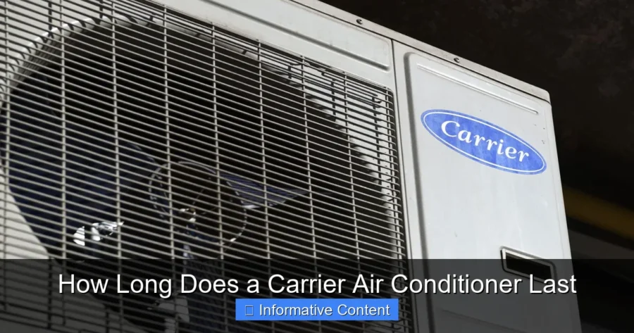 How Long Does a Carrier Air Conditioner Last