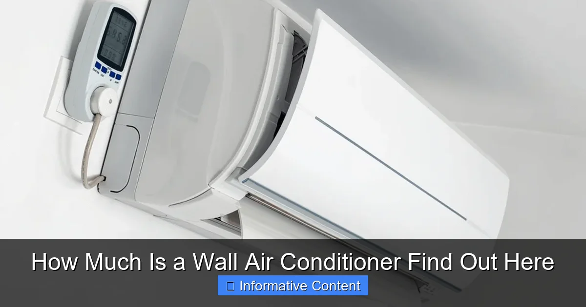 How Much Is a Wall Air Conditioner Find Out Here