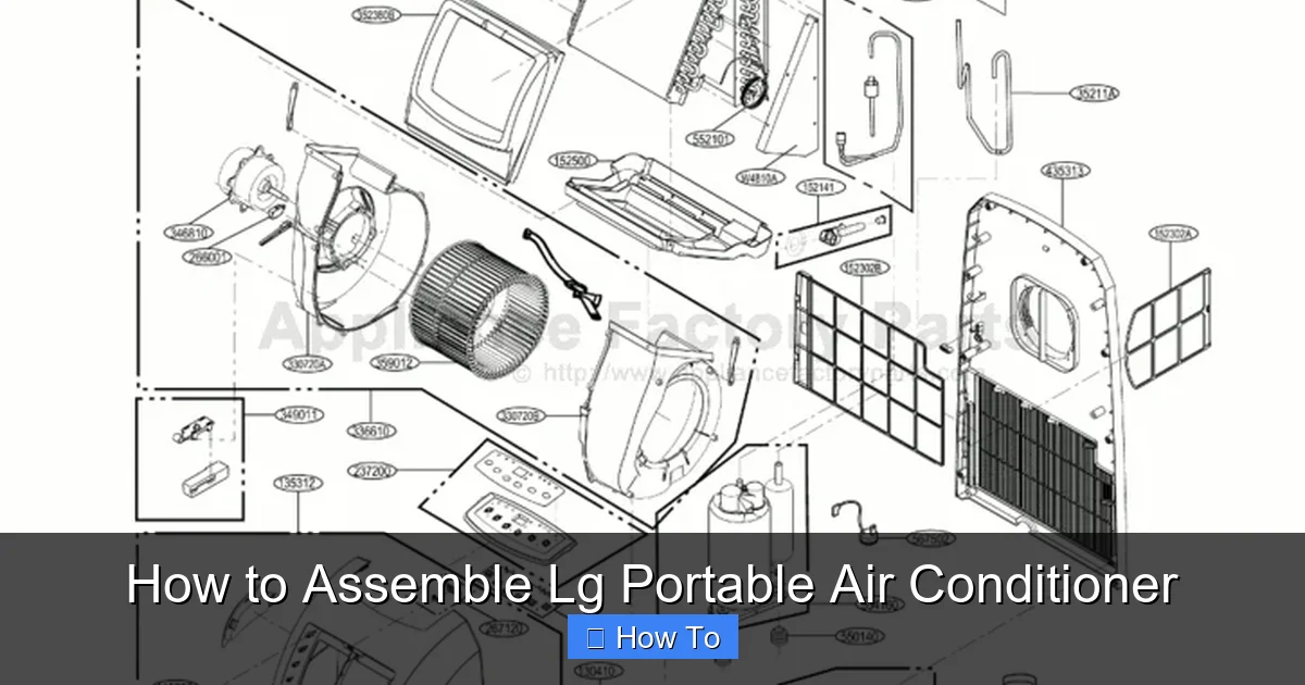 How to Assemble Lg Portable Air Conditioner