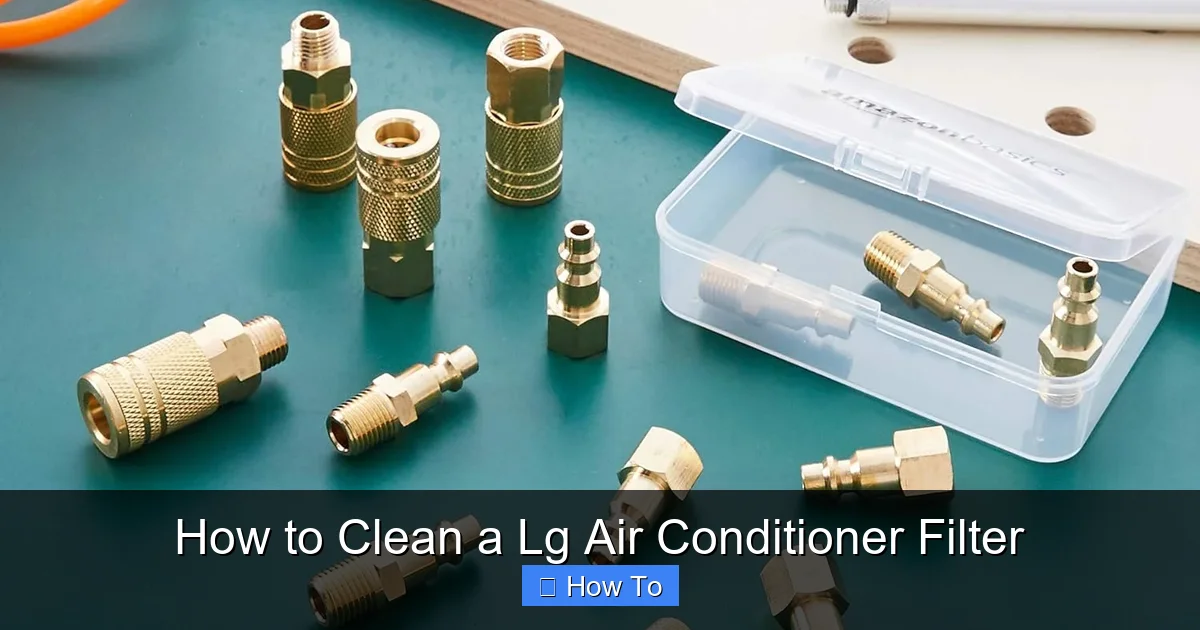 How to Clean a Lg Air Conditioner Filter