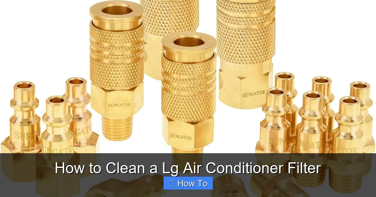 How to Clean a Lg Air Conditioner Filter