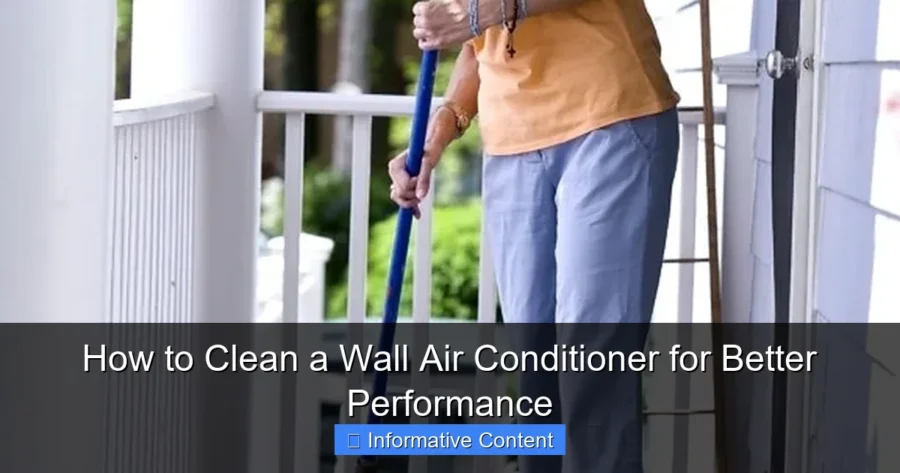 How to Clean a Wall Air Conditioner for Better Performance